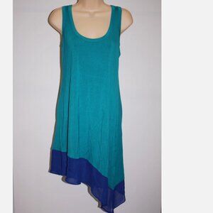 NWT Calvin Klein Swimwear Bikini Cover up Dress Size S M Atlantis Lagoon